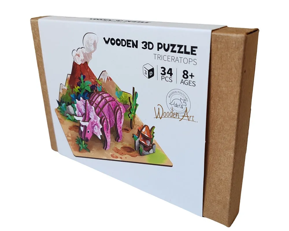Wooden 3D Puzzles