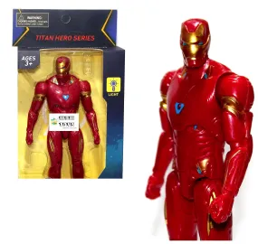 WOW Toys - Delivering Joys of Life|| Red Guy Super Hero Realistic Action Figure Toy, Pack of 1, Titan Series