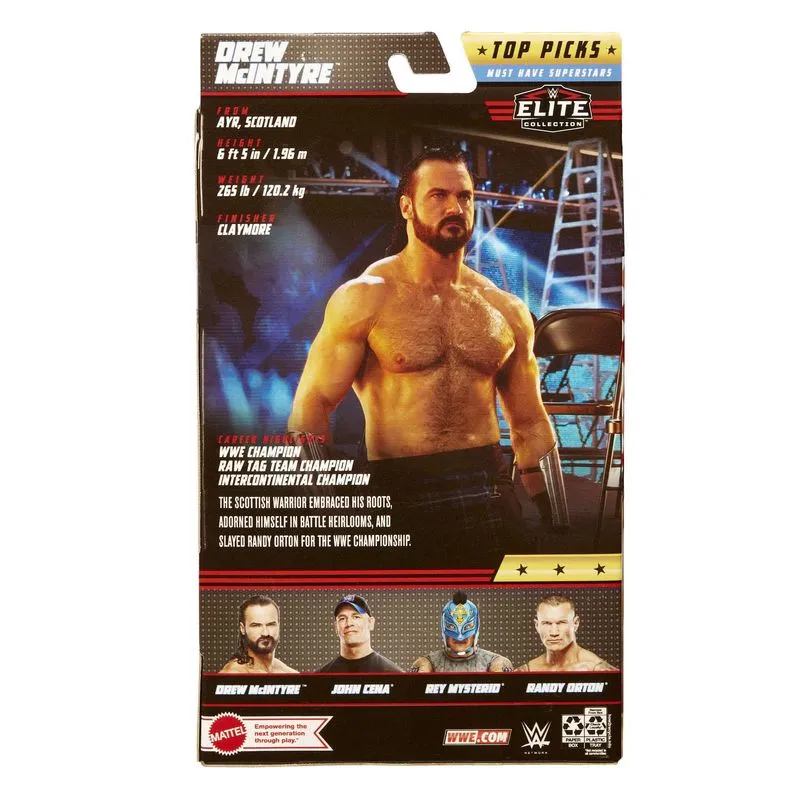 WWE Top Picks Elite Collection Figure Drew Mcintyre