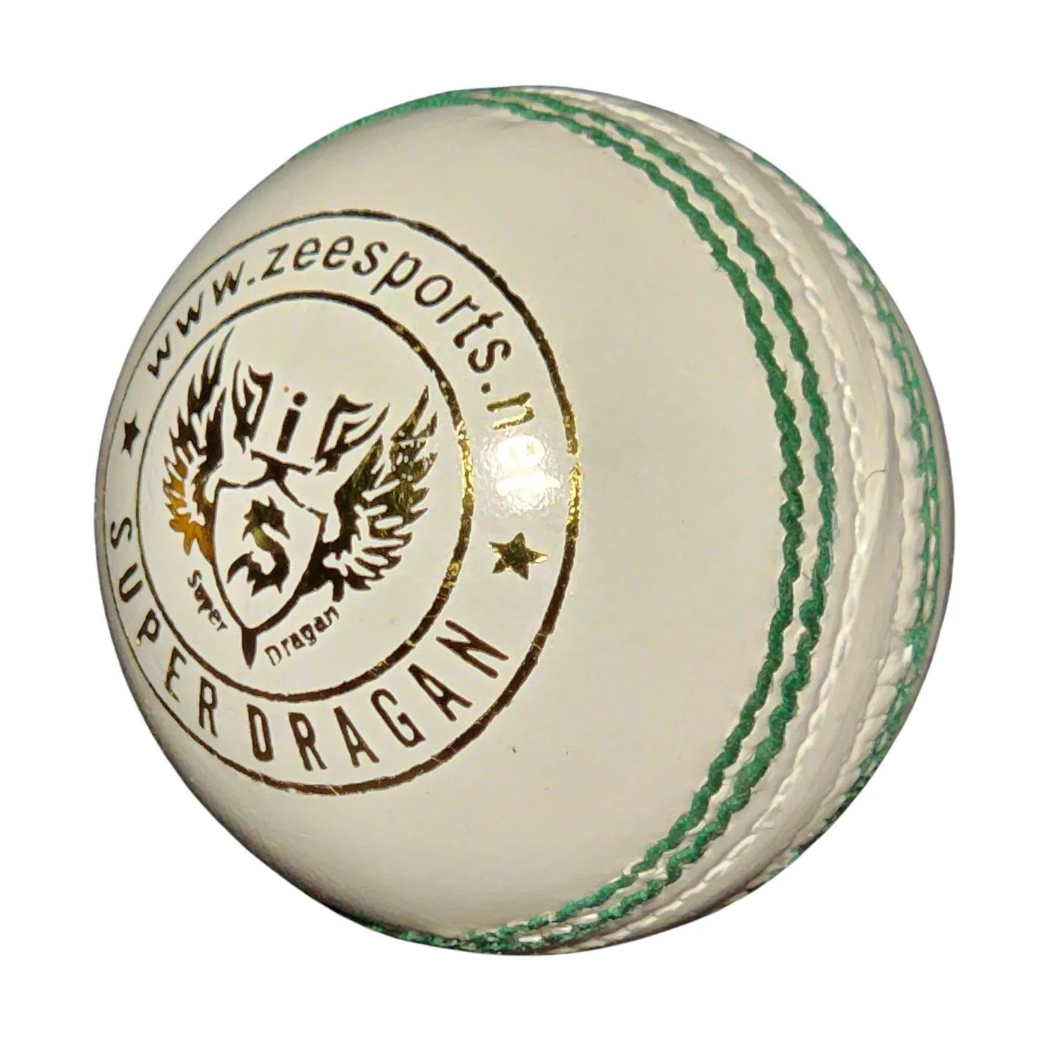 Zee Sports Cricket Ball 3-Star, White