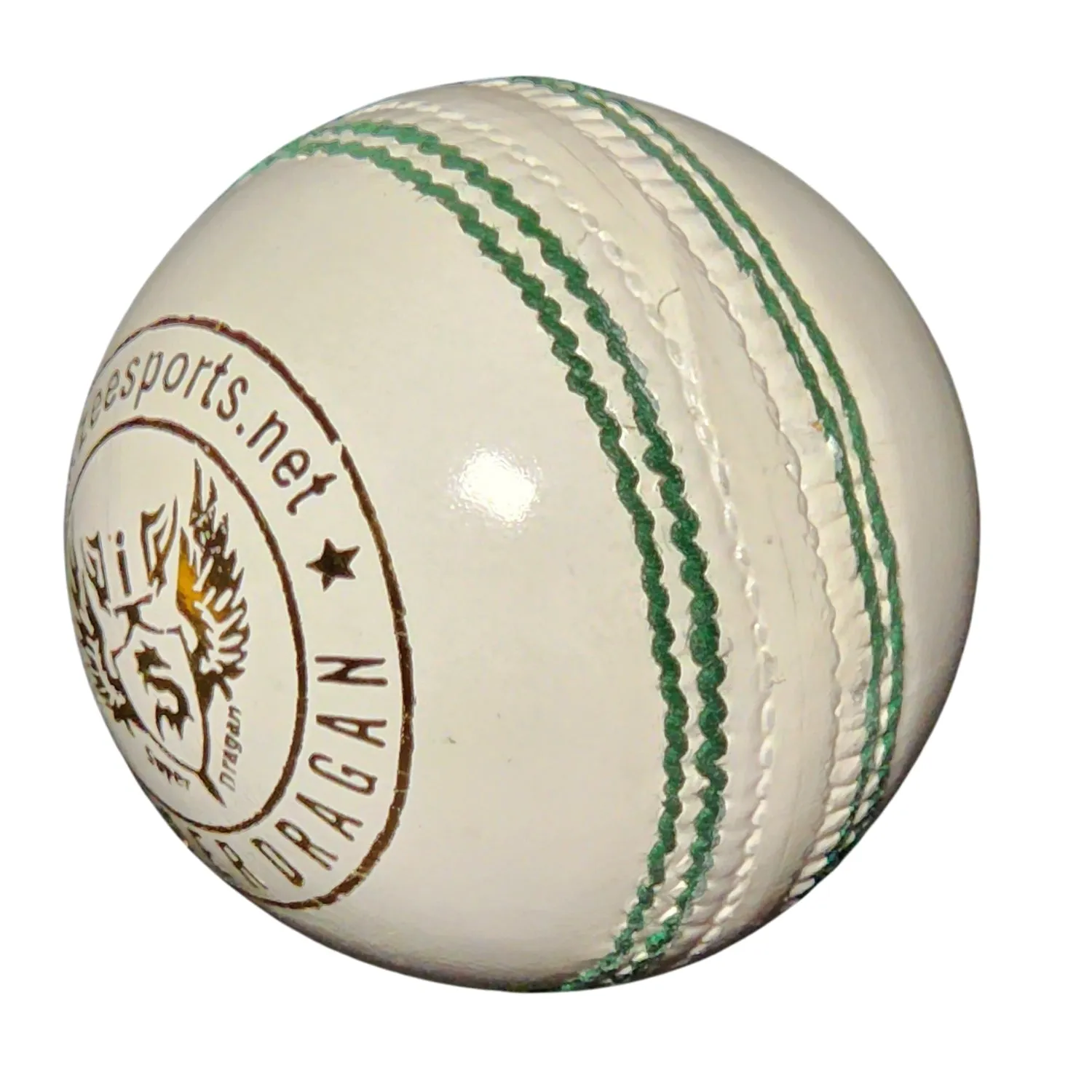 Zee Sports Cricket Ball 3-Star, White