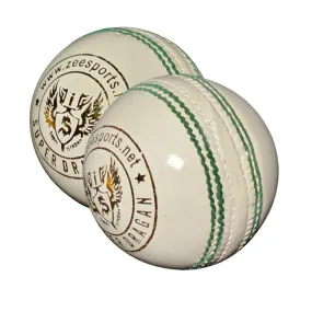Zee Sports Cricket Ball 3-Star, White