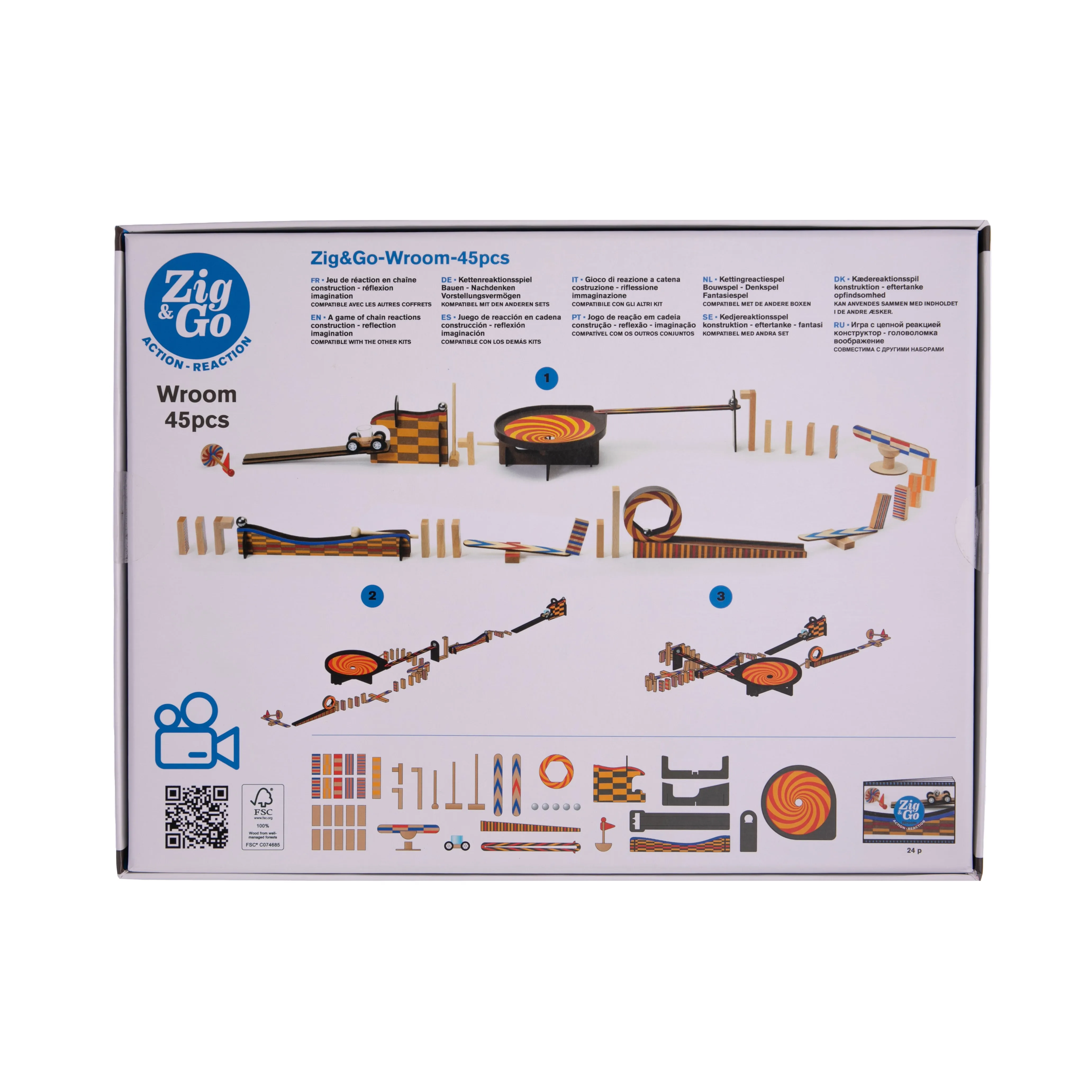 ZIG & GO WROOM - 45-PIECE SET